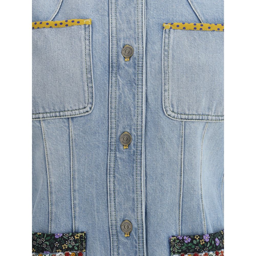 Valentino Denim Jacket with embroidery Valentino