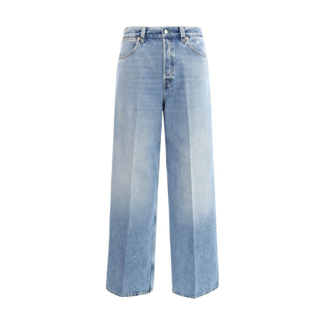 Gucci Light Blue Cotton Jeans Denim Gucci