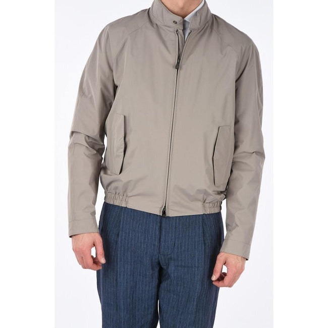 Corneliani Beige Polyester Jackets & Coat Corneliani
