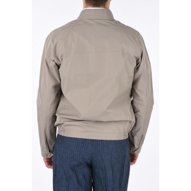 Corneliani Beige Polyester Jackets & Coat Corneliani