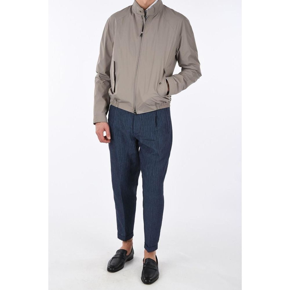 Corneliani Beige Polyester Jackets & Coat Corneliani