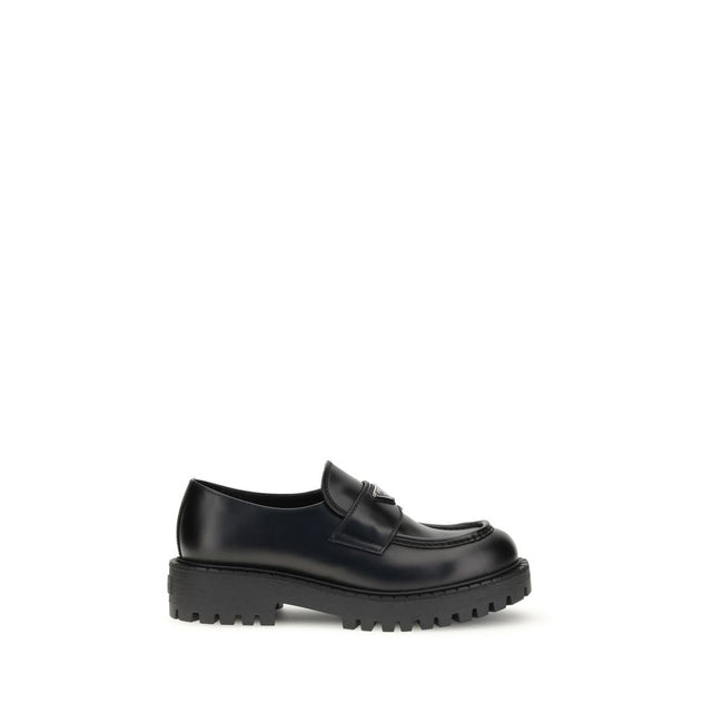 Prada Double Chocolate Loafers Prada