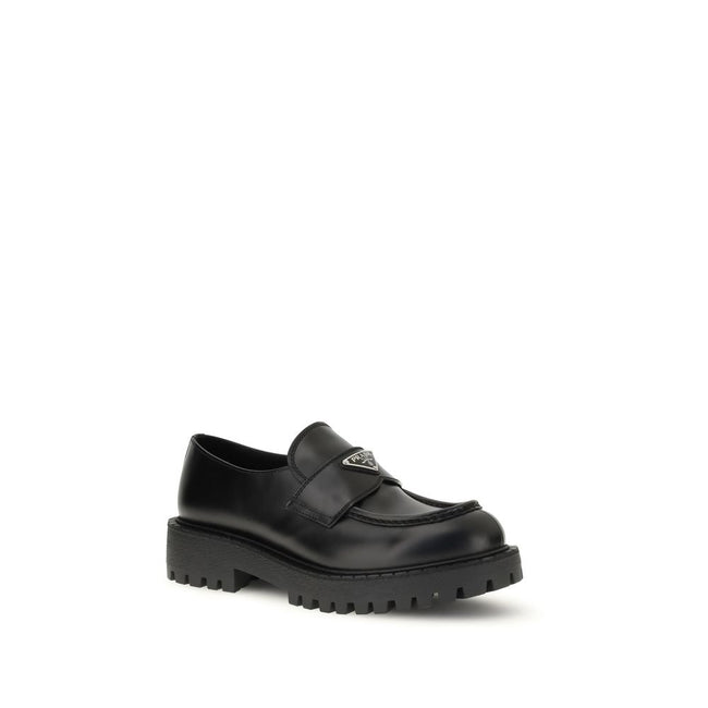 Prada Double Chocolate Loafers Prada