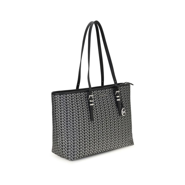 Michael Kors Quinn large jacquard logo Tote Bag Michael Kors