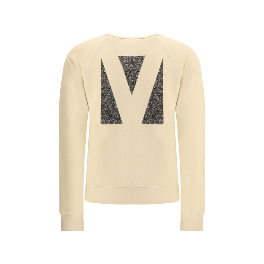 Valentino Beige Cotton Sweatshirt Valentino