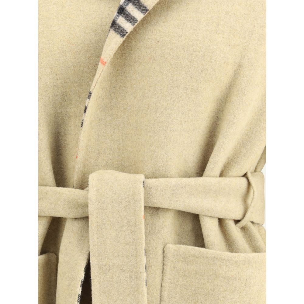 Burberry Reversible wool robe Coat Burberry