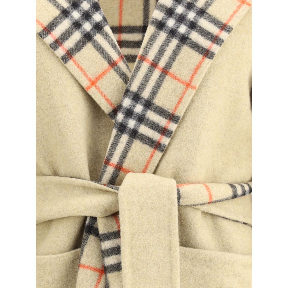 Burberry Reversible wool robe Coat Burberry