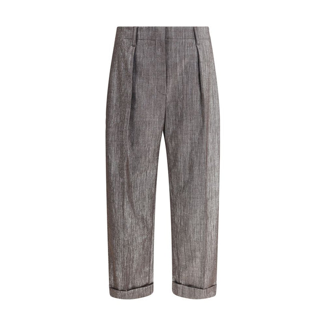 Brunello Cucinelli Lurex effect Pants Brunello Cucinelli