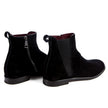 Dolce & Gabbana Black Calfskin Men Ankle Boot Dolce & Gabbana