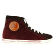 Dolce & Gabbana Red Calfskin Sneaker Dolce & Gabbana