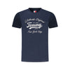 Tommy Hilfiger Blue Cotton Women T-Shirt Tommy Hilfiger