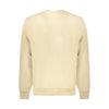 Tommy Hilfiger Beige Cotton Men Sweater Tommy Hilfiger