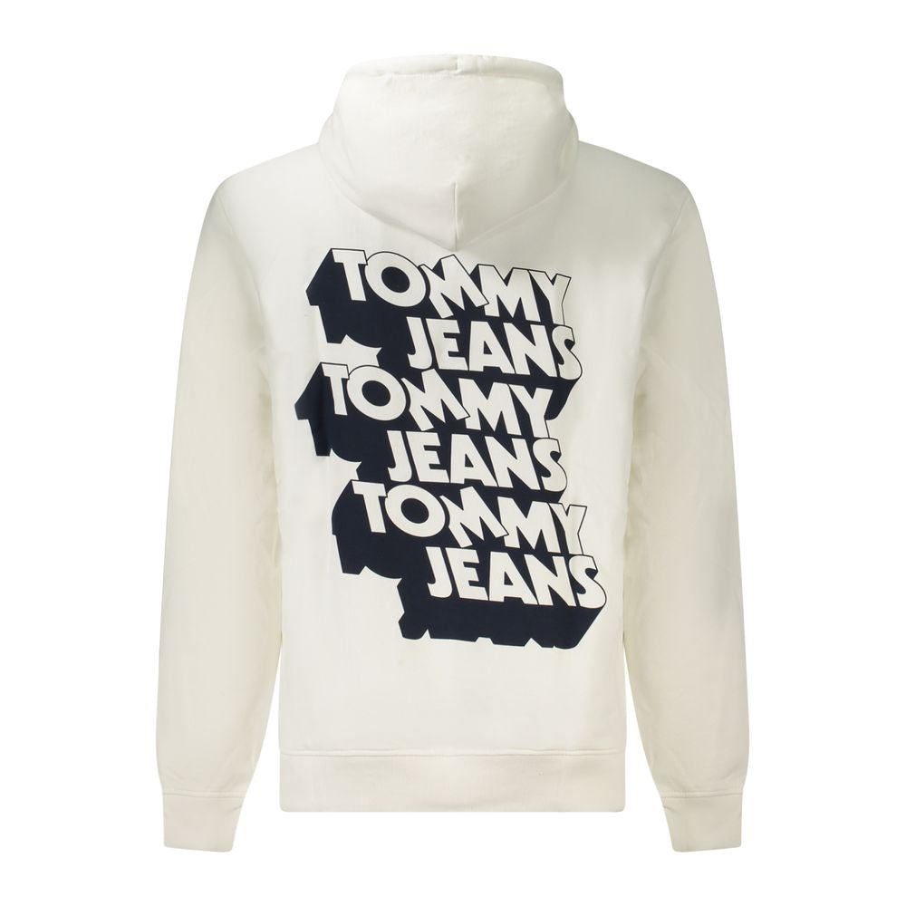 Tommy Hilfiger White Cotton Men Sweater Tommy Hilfiger