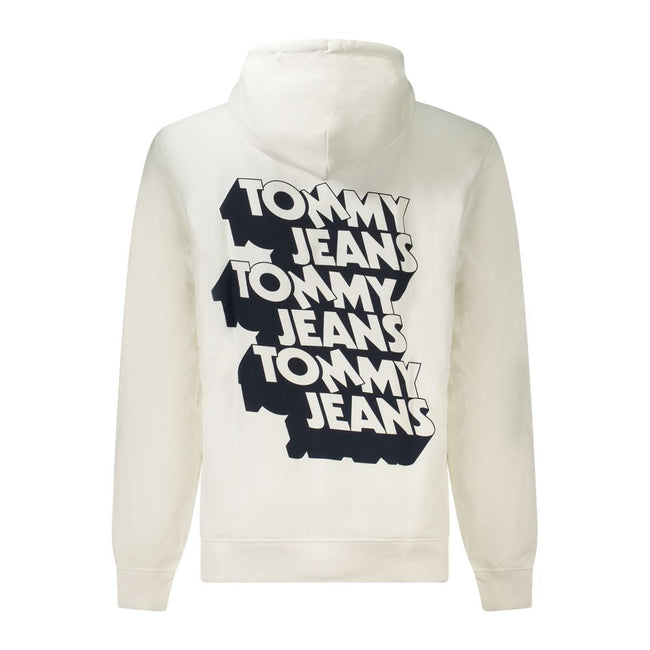 Tommy Hilfiger White Cotton Men Sweater Tommy Hilfiger
