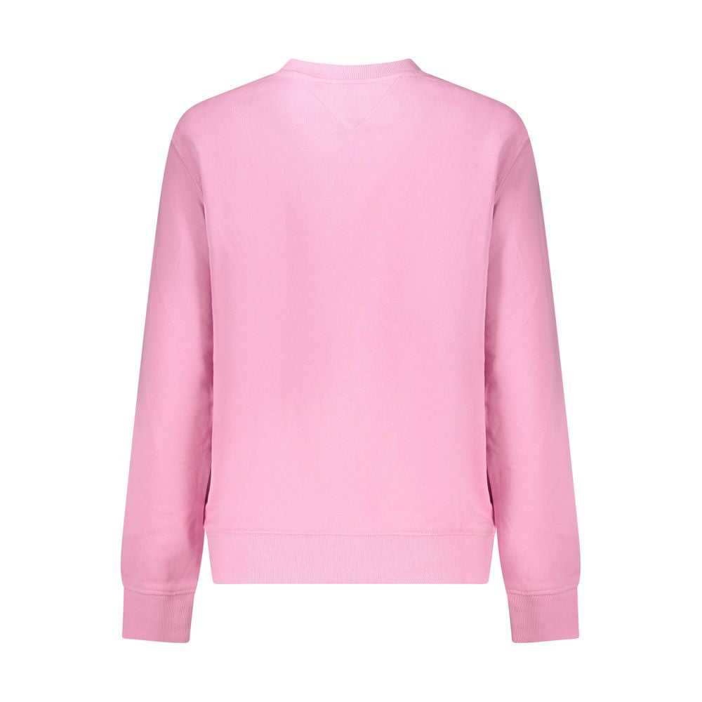 Tommy Hilfiger Pink Cotton Women Sweater Tommy Hilfiger