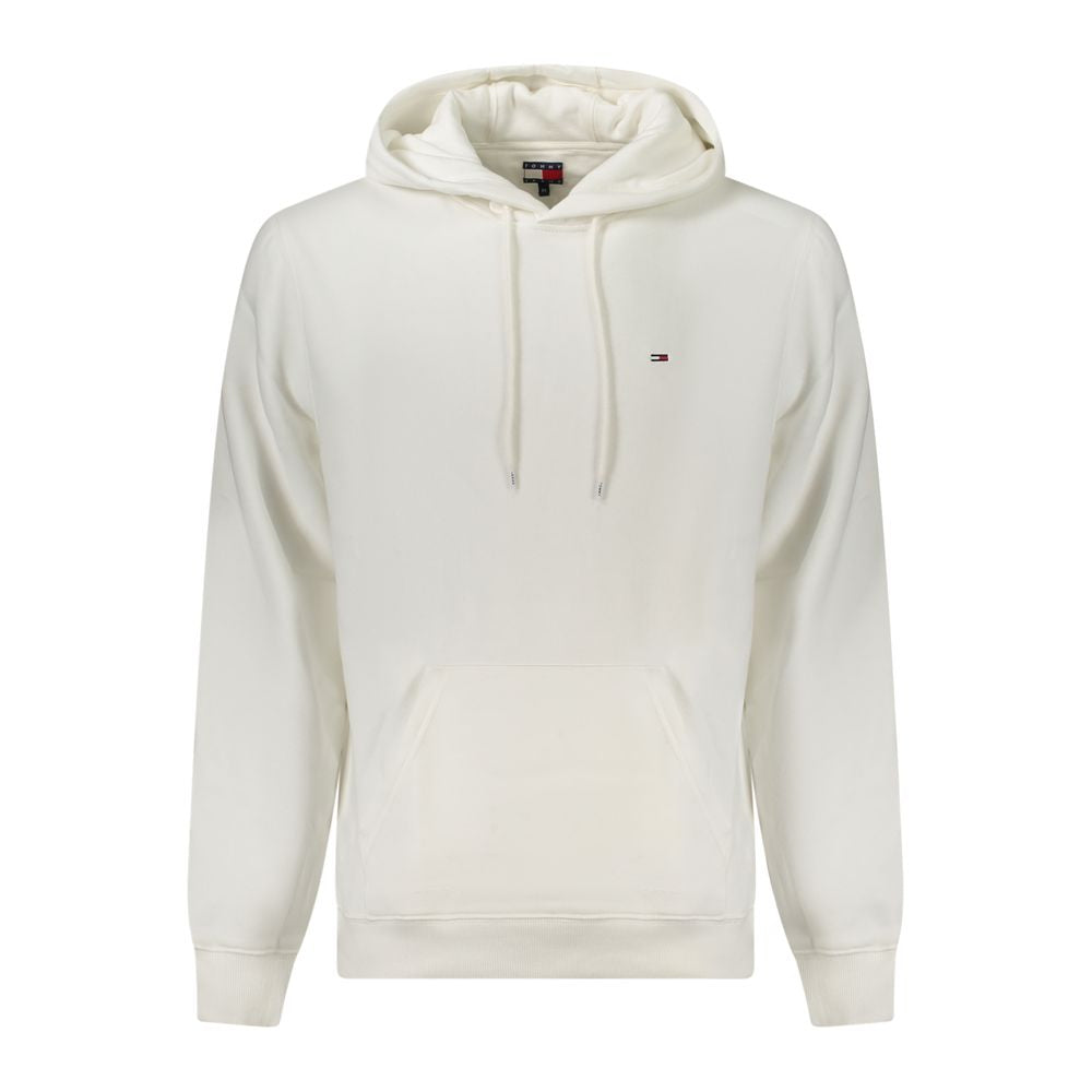 Tommy Hilfiger White Cotton Men Sweater Tommy Hilfiger
