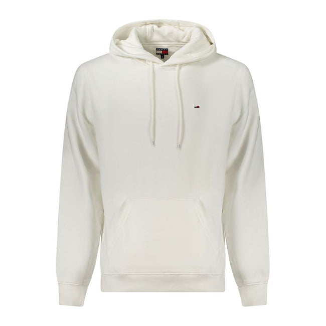 Tommy Hilfiger White Cotton Men Sweater Tommy Hilfiger