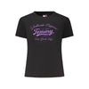 Tommy Hilfiger Black Cotton Women T-Shirt Tommy Hilfiger