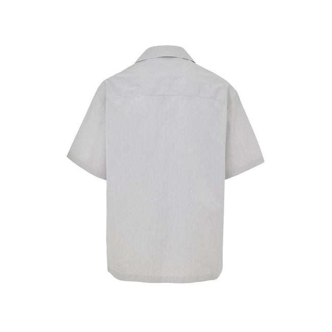 Jil Sander Blue Cotton Shortsleeve Jil Sander