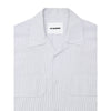 Jil Sander Blue Cotton Shortsleeve Jil Sander