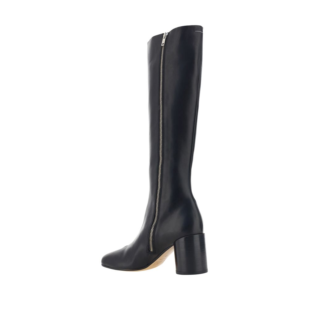 MM6 Leather Boots MM6