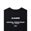 Jil Sander Black Cotton Long Jil Sander