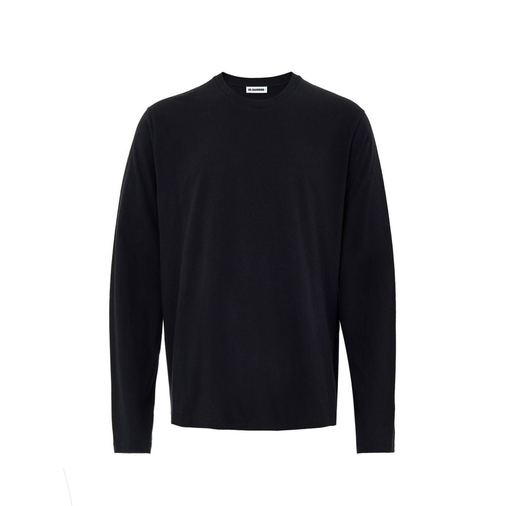 Jil Sander Black Cotton Long Jil Sander
