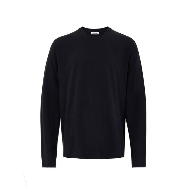 Jil Sander Black Cotton Long Jil Sander