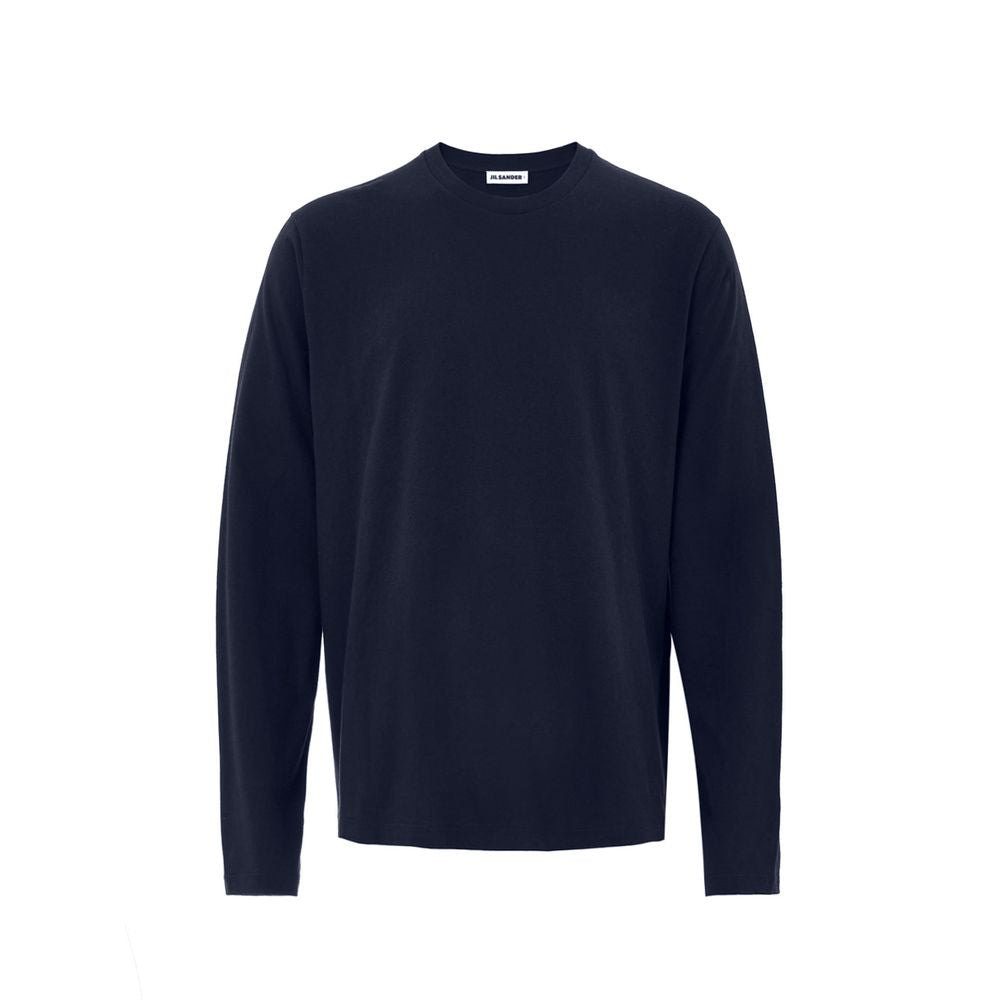 Jil Sander Blue Cotton Long Jil Sander