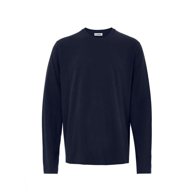 Jil Sander Blue Cotton Long Jil Sander