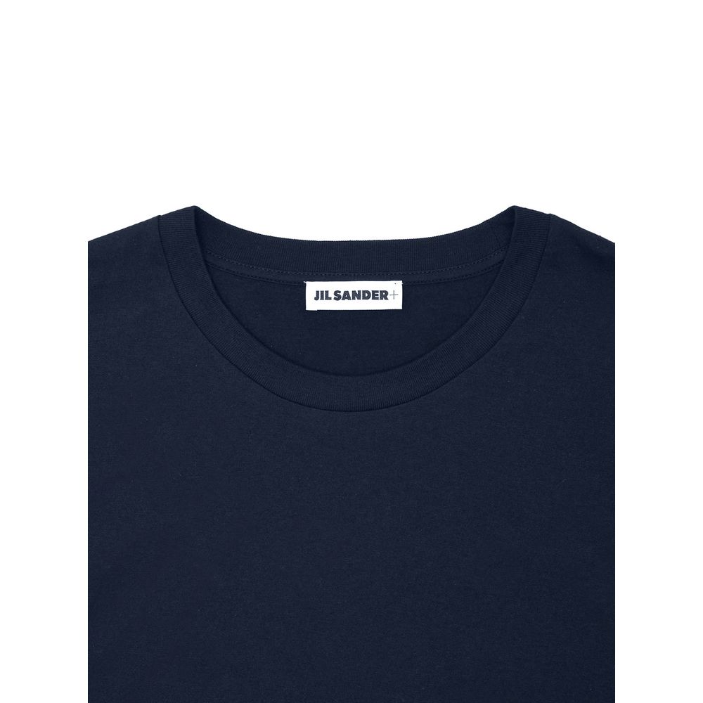 Jil Sander Blue Cotton Long Jil Sander