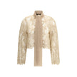 Fabiana Filippi Lace cropped Shirt Fabiana Filippi