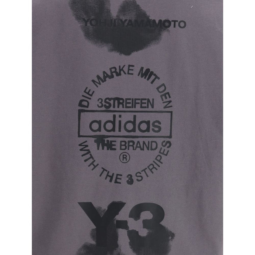 Y-3 Gray Cotton Sportswear Y-3