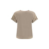 Brunello Cucinelli cashmere glitter T-shirt Brunello Cucinelli