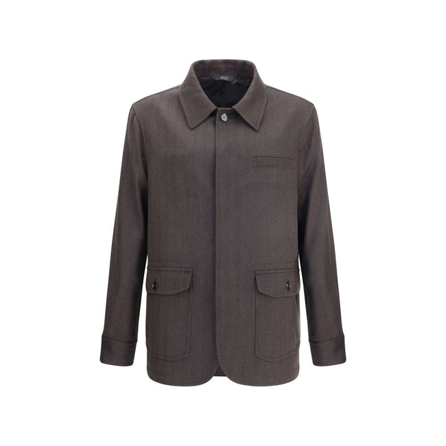 Brioni Herringbone Jacket Brioni