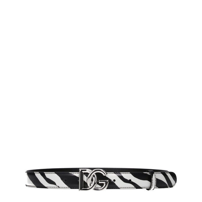 Dolce & Gabbana Black Leather Belts Dolce & Gabbana