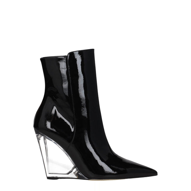 Stuart Weitzman Black Leather Ankle Boots Stuart Weitzman