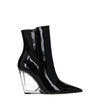 Stuart Weitzman Black Leather Ankle Boots Stuart Weitzman