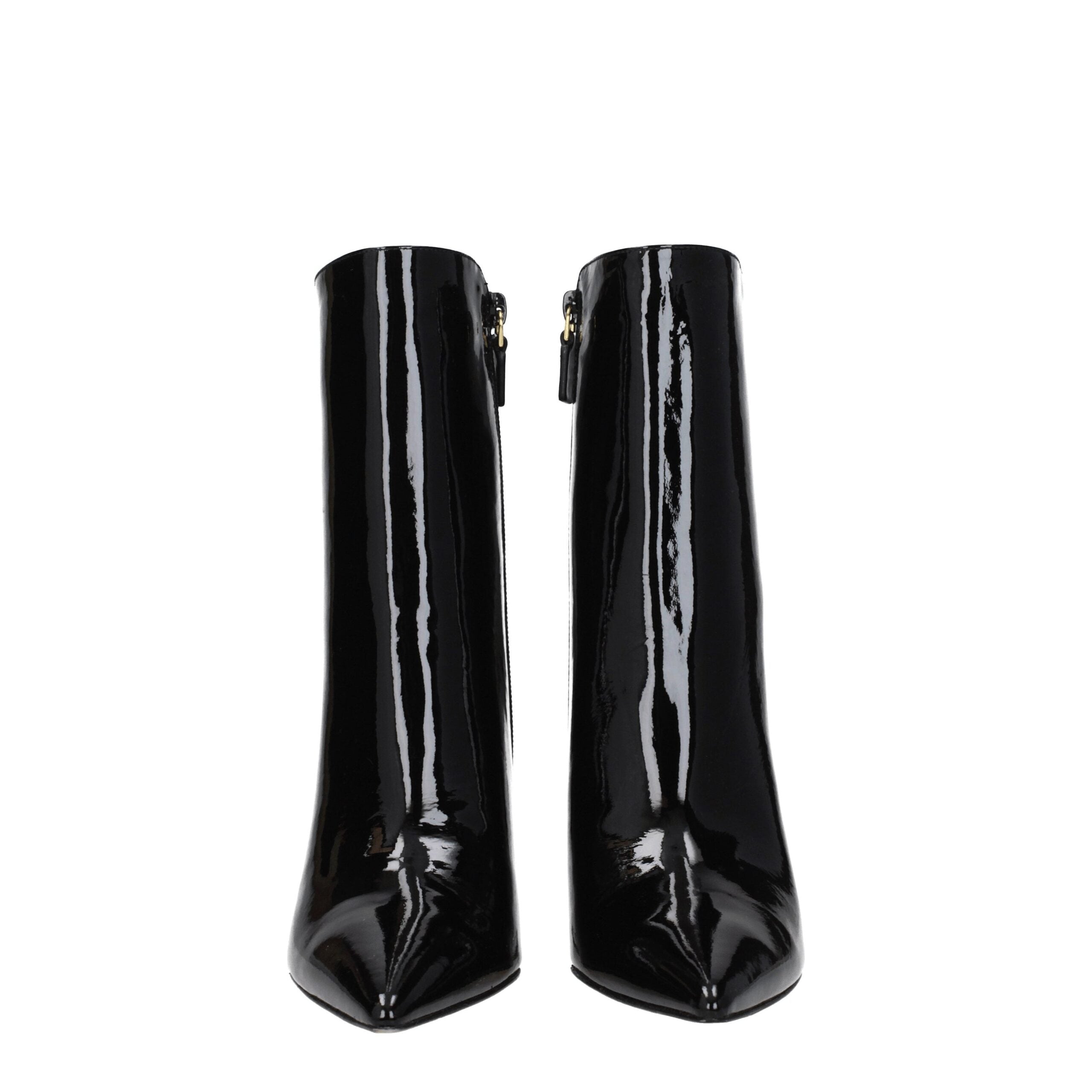 Stuart Weitzman Black Leather Ankle Boots Stuart Weitzman