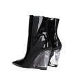 Stuart Weitzman Black Leather Ankle Boots Stuart Weitzman