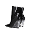 Stuart Weitzman Black Leather Ankle Boots Stuart Weitzman