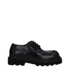 Dolce & Gabbana Black Leather Oxfords And Derbies Dolce & Gabbana