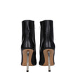Off-White Black Leather Ankle Boots Off-White