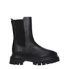 Stuart Weitzman Black Leather Ankle Boots Stuart Weitzman