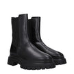 Stuart Weitzman Black Leather Ankle Boots Stuart Weitzman