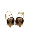 Fendi Brown Mink Strap-Ons Sandals Fendi