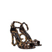 Dolce & Gabbana Brown Leather Sandals Dolce & Gabbana