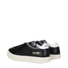 Kenzo Black Leather Low Tops Kenzo