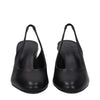 Max Mara Black Leather High Heel Pumps Max Mara