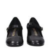 Stuart Weitzman Black Leather Mid Heel Pumps Stuart Weitzman